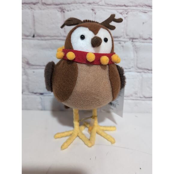 Target Wondershop 2022 Featherly Friends BELLS Christmas Reindeer Fabric Bird - Picture 2 of 8